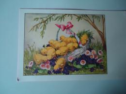 GREECE  POSTCARDS   1952 EASTER CHIKEN    FOR MORE PURHASES 10% DISCOUNT - Greece