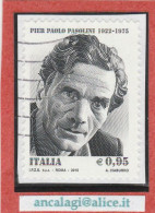 USATI ITALIA 2015 - Ref.1284 "PIER PAOLO PASOLINI" 1 Val. - - 2011-20: Usati