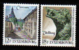 Luxemburg 1989 Tourism Y.T. 1180/1181 ** - Nuovi