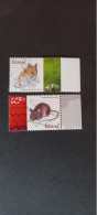 Islandia. Cat.ivert.1015/6..roedores.....año2005 - Used Stamps