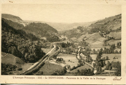 CPA - LE MONT-DORE - PANORAMA DE LA VALLE DE LA DORDOGNE - Le Mont Dore