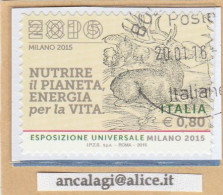 USATI ITALIA 2015 - Ref.1286 "PIANETA ENERGIA PER LA VITA" 1 Val. - - 2011-20: Used