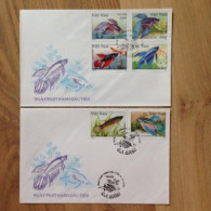 FDC Vietnam Viet Nam With Perf Stamps 1992 : Siamese Fighting Fishes / Fish (Ms652) - Viêt-Nam