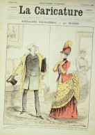 La Caricature 1886 N°359 Draner Richepin Par Luque Malabar Par TrockSorel - Tijdschriften - Voor 1900