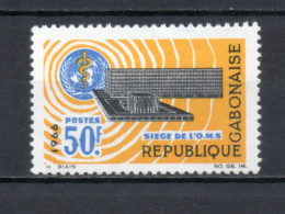 GABON  N° 192   NEUF SANS CHARNIERE COTE  1.70€   OMS SANTE - Gabon