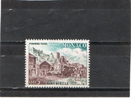 MONACO    1960  Taxe   Y.T. N° 56  à  62  Incomplet  NEUF*  58  Charnière Ou Trace - Strafport