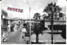 Calabria-reggio Calabria Bovalino Marina Frazione Di Bovalino Via Fratelli Bandiera Differente Animata Veduta Via 1960 - Autres & Non Classés