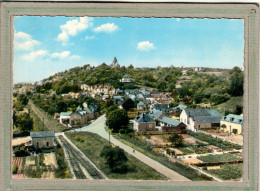 CPSM Dentelée (41) TROO - Aspect De La Gare Et De L'entrée Du Bourg En 1965 - Carte Colorisée Rare - Other & Unclassified