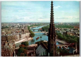 PARIS. -  Panorama Sur La Seine Vu Des Tours De Notre Dame.        Non Circulée - Mehransichten, Panoramakarten