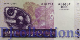 MADAGASCAR 1000 ARIARY 2004 PICK 89a UNC - Madagascar