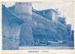 BERGAMASCO ( ALESSANDRIA) - CARTOLINA - CASTELLO  -VIAGGIATA PER ALESSANDRIA - 1950 - Alessandria