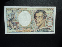 FRANCE : 200 FRANCS   1992    FAY 70 / P 155e     Presque SUP * - 200 F 1981-1994 ''Montesquieu''