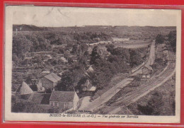 Carte Postale 91. Boissy-la-Rvière  La Voie De Chemin De Fer Vers Bierville   Très Beau Plan - Boissy-la-Rivière