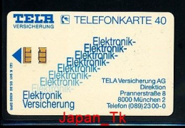 GERMANY K 941 92 Tela Versicherung  - Aufl  4 000 - Siehe Scan - K-Series: Kundenserie