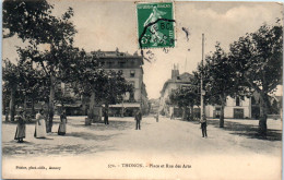 74 THONON - Place Et Rue Des Arts - Thonon-les-Bains