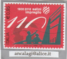 USATI ITALIA 2016 - Ref.1291 "SALINI IMPREGIO" 1 Val. - - 2011-20: Afgestempeld