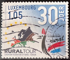 LUXEMBOURG 2021 Tourism - Vacation In The Country; Emblem Of "Ruraltour" &  APTR Postally Used MICHEL # 2274 - Gebraucht