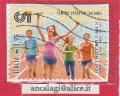 USATI ITALIA 2016 - Ref.1292 "CENTRO SPORTIVO ITALIANO" 1 Val. - - 2011-20: Oblitérés