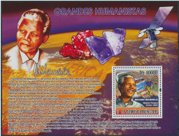 Saint Thomas 2007 Minerals Minéraux Tsavorite Nelson MANDELA  MNH - Minerali