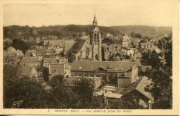 CPA -  BERNAY - VUE GENERALE PRISE DES MONTS - Bernay