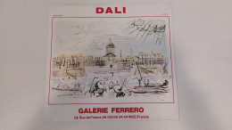 Affiche DALI Lithographies Graures Galerie Ferrero à Nice - Manifesti