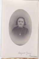 Carte Photo De Cabinet  Marcigny  Portrait De Suzanne James Photo A Tallandier Marcigny   Réf 29979 - Identifizierten Personen