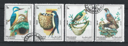 Sharjah 1972 Birds  Mi 1308/1311 (0) - Sharjah