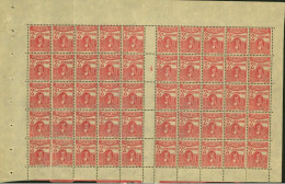 Tunisie 1944 - Colonie Française - Timbres Neufs. Yvert Taxe Nr.: 61. Paneau De 50 Avec Millesime "4"...(EB) AR-02371 - Unused Stamps