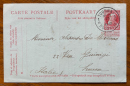 BELGIO -  SOCIETE' DE SAINT JEAN L'EVANGELISTE- C.P. DA TOURNAI - DOORNIK - 28/5/1912 - A ALEXANDRO DA MILANO A  LUCCA - Royal Families