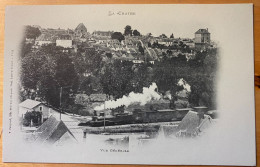 Carte Postale Ancienne La Chatre (36) Vue Générale Avec Train - La Chatre