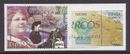 Spain 2017 / 2019 - Consuelo Alvarez Violeta, Telegrafista, Telegraph, Turismo, Tourism, Sand Beaches - Different Used - Oblitérés