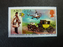 ANTIGUA, Année 1974, Anniversaire UPU, YT N° 325 Neuf MNH ** - 1960-1981 Autonomia Interna