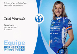 Cyclisme, Trixi Worrack - Radsport