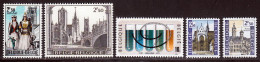 Belgique 1971 Yvert 1593 / 1595 - 1597 - 1598 ** TB - Ungebraucht