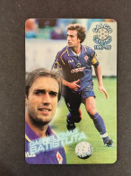 Panini Calcio Calling 1997/98 - Scheda Telefonica Nuova -  8/56 - Gabriel Omar Batistuta - Deportes