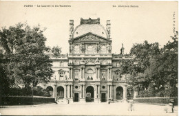 CPA -  PARIS - LE LOUVRE ET LES TUILERIES - PAVILLON DENON - Louvre