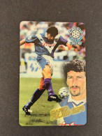 Panini Calcio Calling 1997/98 - Scheda Telefonica Nuova -  28/56 - Dario Hubner - Deportes