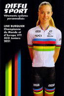 Cyclisme, Line Burquier - Radsport