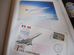 1er Vol Du 001 + Carte Postale - Concorde