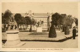 CPA -  ANGERS  - UN COIN DU JARDIN DU MAIL - HOTEL DE VILLE - Angers