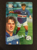 Panini Calcio Calling 1997/98 - Scheda Telefonica Nuova -  39/56 - Vincenzo Montella - Sport