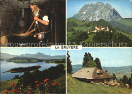 12336904 Gruyeres FR Dans Le Canton De Fribourg Chateau Alm Senn Gruyeres - Other & Unclassified