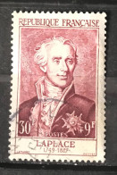 Timbre Oblitéré France YT 1031 - 1955 - Used Stamps