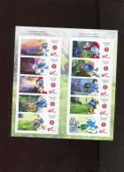 Belgie 4320 Gepersonaliseerde Zegel MNH Duostamps BD COMICS STRIPS  SMURFS PEYO - Neufs