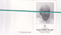 Broeder Hendrik Van Laer, Sint-Katharina-Lombeek 1923, Groot-Bijgaarden 2005. Foto - Obituary Notices