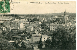 CPA - ALENCON - VUE PANORAMIQUE - COTE DES CASERNES - Alencon