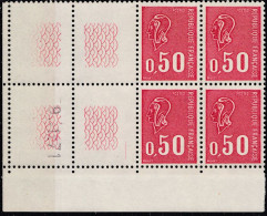 0F50 Marianne De Béquet Coin Daté (rare) TD3 Du 9/01/71 Neuf Sans Charnière - 1971-1976 Marianne (Béquet)