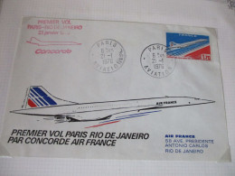 CONCORDE 1er Vol PARIS/RIO 1976 - Concorde