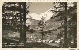 12336638 Saas-Fee Alphubel Und Taeschhorn Saas-Fee - Autres & Non Classés