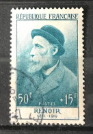 Timbre Oblitéré France YT 1032 - 1955 - Used Stamps